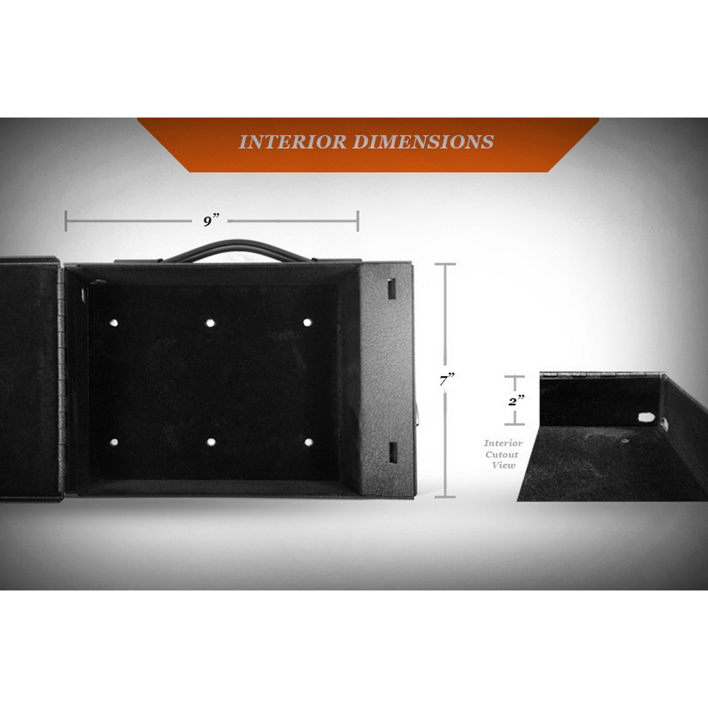 Shotlock Handgun Pistol 200E Solo-Vault Safe Electronic w\Key Override S-HSV200E
