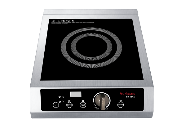 Sunpentown SR-18AC | Mr. Induction® 1800W Commercial Induction Cooktop with SmartScan