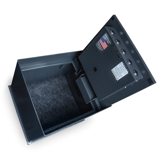 Hollon B1500 Floor Safe, B-Rated, Group 2 Dial Lock, 1/2″ Steel Door, 79 lbs