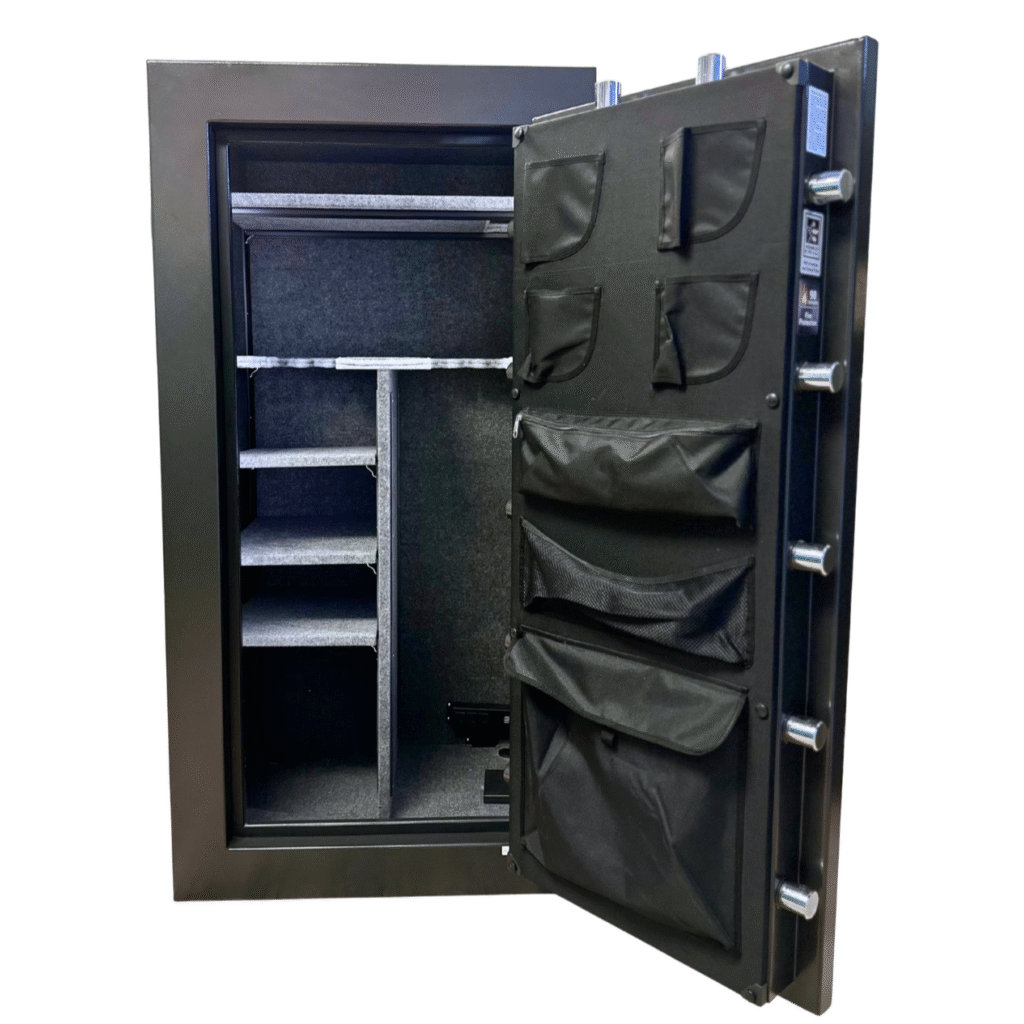 Hollon DOM-22C Dominion Gun Safe 90 Min Fire Group 2 Dial Dark Grey 22 Gun
