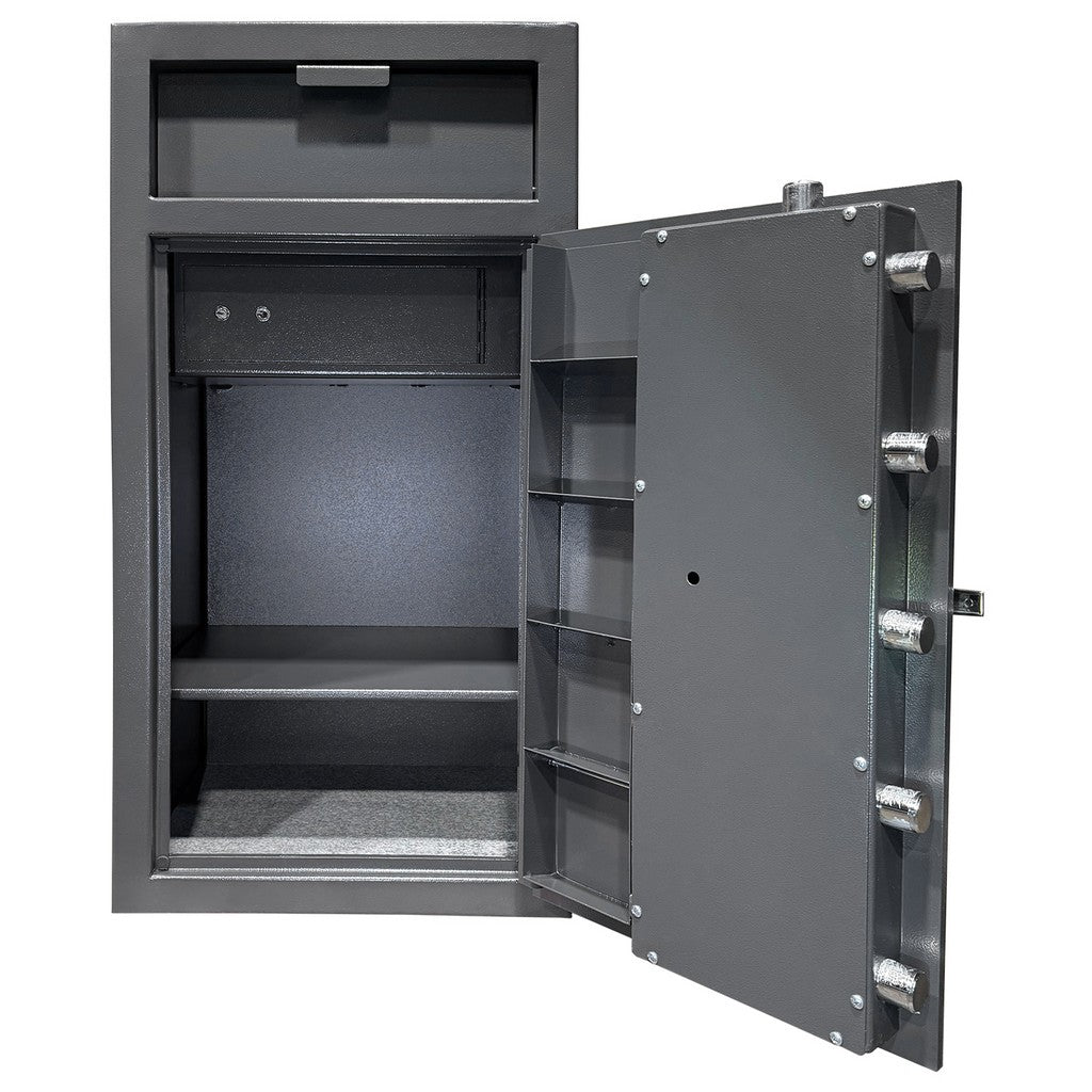 Hollon FD-4020EILK Depository Safe Inner Locking Compartment S&G Electronic Lock