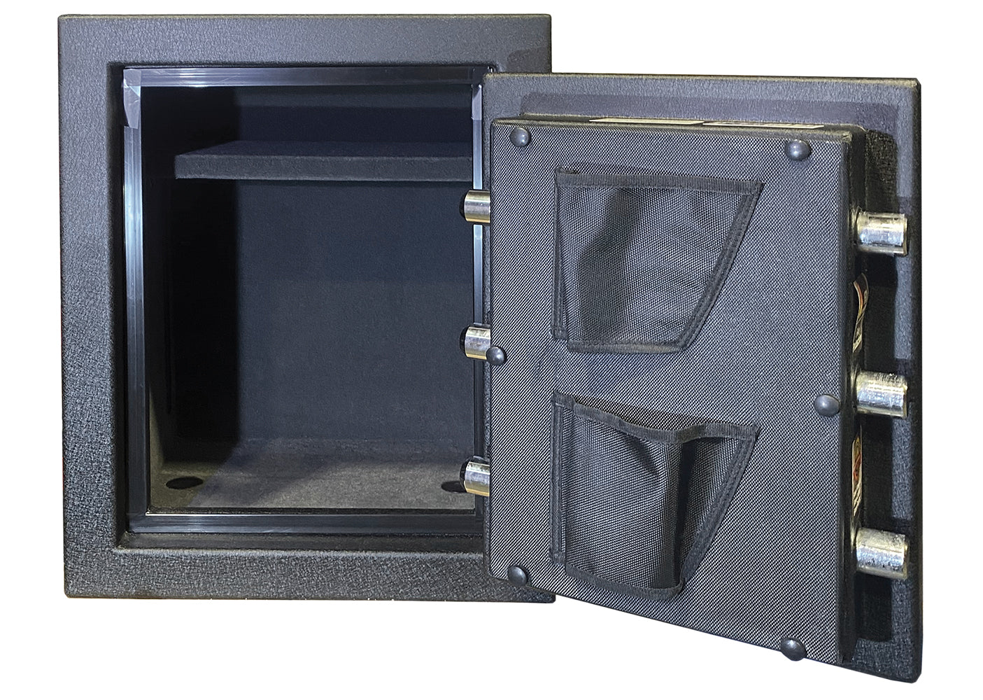 Hollon Hunter Series HGS-6E Pistol Safe, 45 Min Fire, Electronic Lock, Black