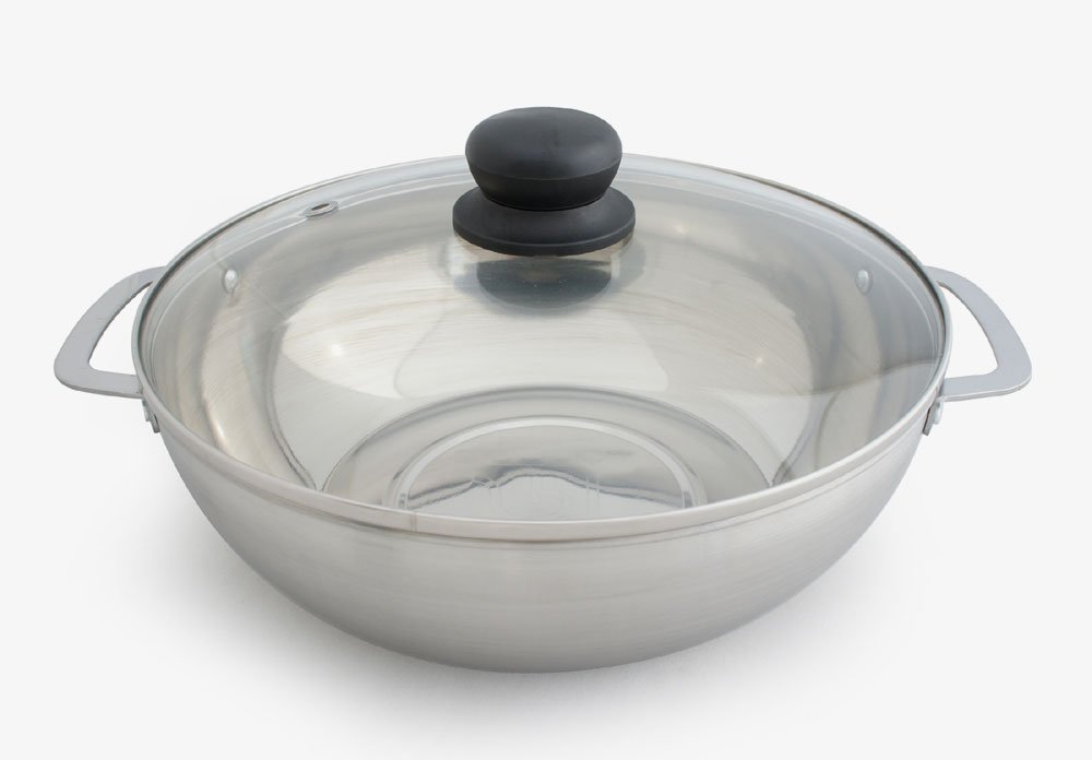 Sunpentown SR-1886-42B | Mr. Induction® 1800W Induction Cooktop + Stainless Steel Pot
