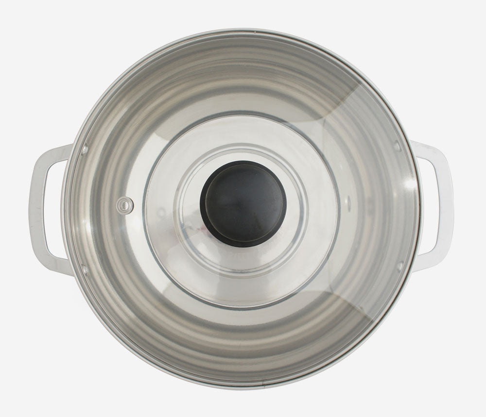 Sunpentown SR-1886-42B | Mr. Induction® 1800W Induction Cooktop + Stainless Steel Pot