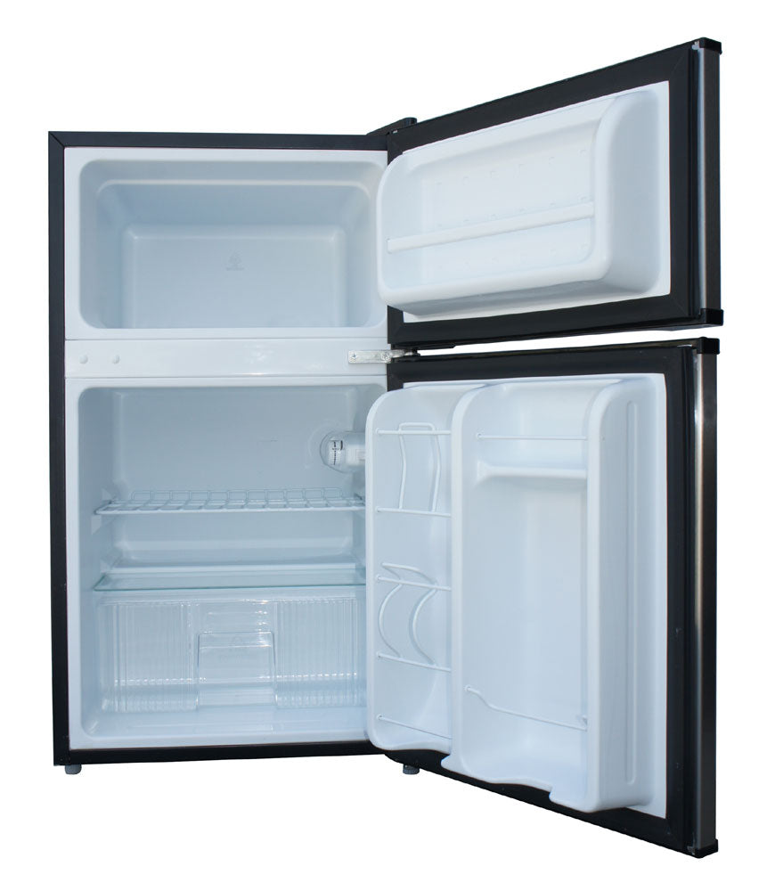Sunpentown RF-314SS 3.1 cu.ft. Double Door Compact Refrigerator – Stainless Steel