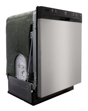 Sunpentown SD-6501SS 24" Built-In Stainless Steel Dishwasher with Heated Drying