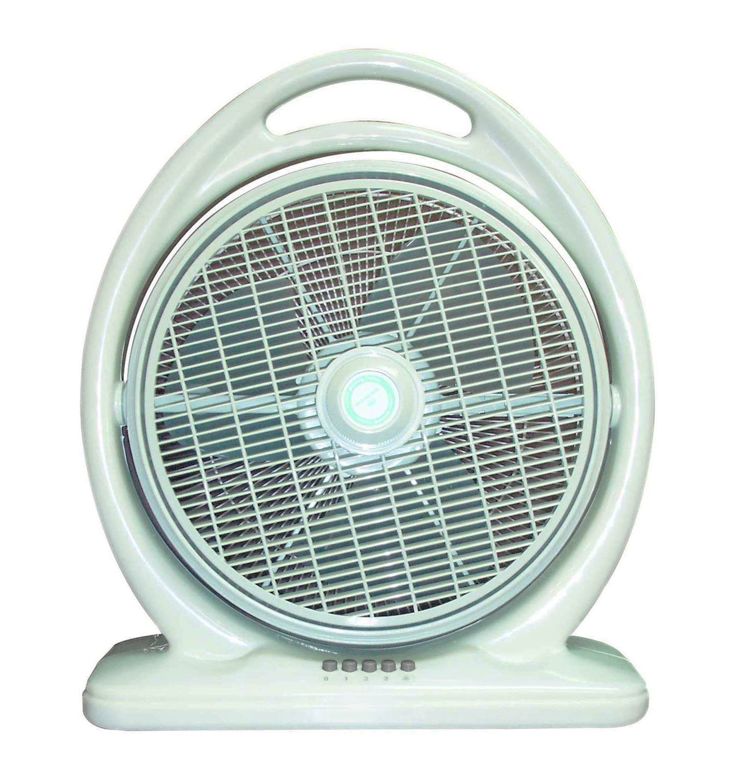 Sunpentown SF-1414 14-Inch 3-Speed Box Fan with Louver Rotation – Model SF-1414