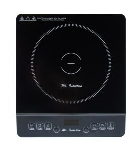 Sunpentown SR-1886-42B | Mr. Induction® 1800W Induction Cooktop + Stainless Steel Pot