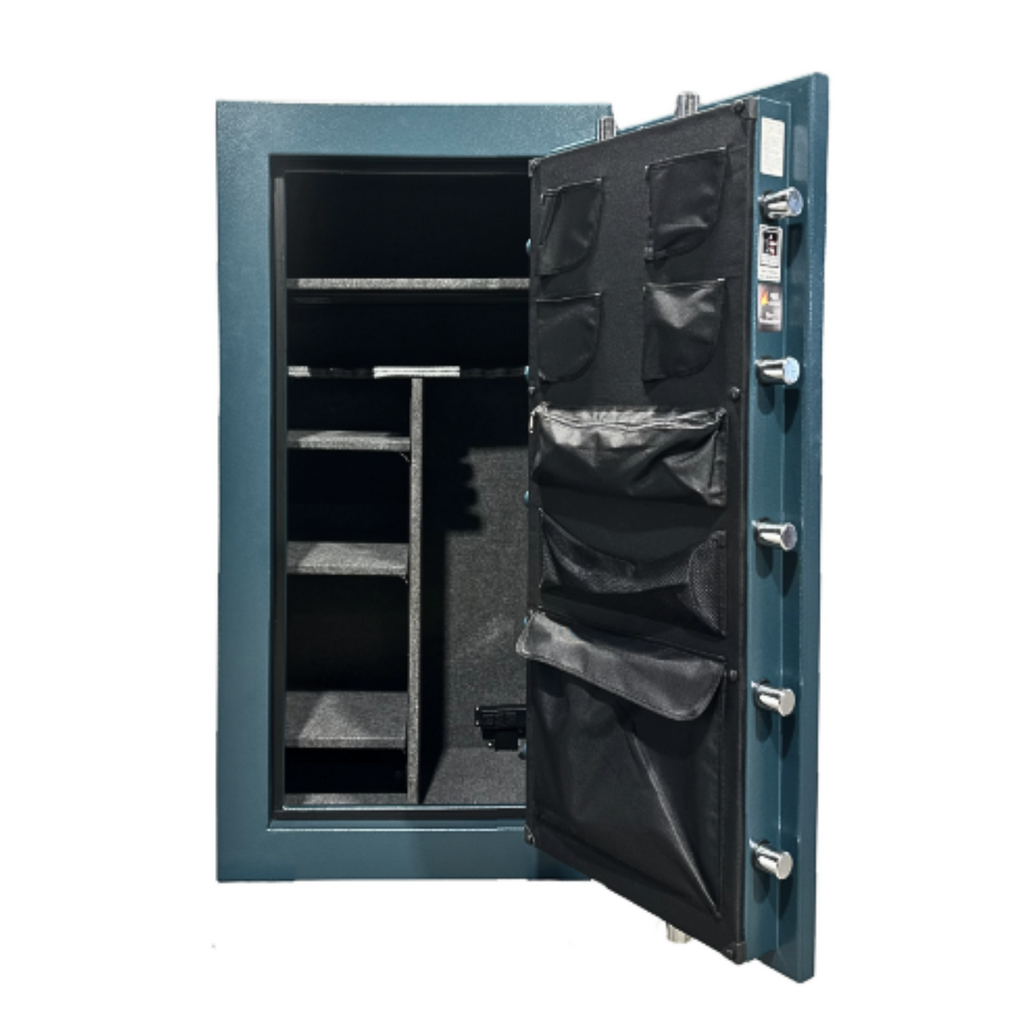 Hollon DOM‑22E Dominion Gun Safe Teal 22 Gun 90 Min Fire S&G Electronic Lock