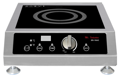 Sunpentown SR-18AC | Mr. Induction® 1800W Commercial Induction Cooktop with SmartScan