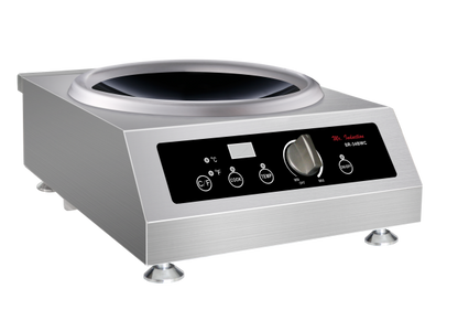 Sunpentown SR-34BWC Mr. Induction® 3400W Countertop Wok Cooktop with SmartScan