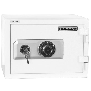 Hollon HS-310D 2 Hour Fireproof Home Safe – Mechanical Dial Lock + Key