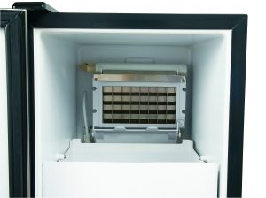 Sunpentown IM-60YUS 50 lb Built-In Ice Maker with Reversible Stainless Door