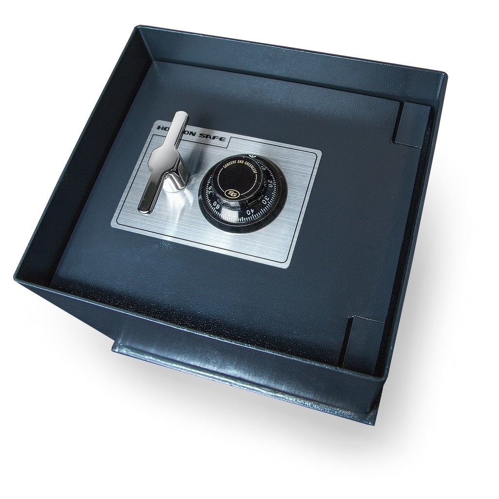 Hollon B1500 Floor Safe, B-Rated, Group 2 Dial Lock, 1/2″ Steel Door, 79 lbs