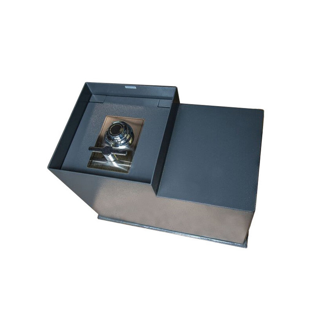 Hollon B3500 Floor Safe, B-Rated, Group 2 Dial Lock, 1/2″ Steel Door, 115 lbs