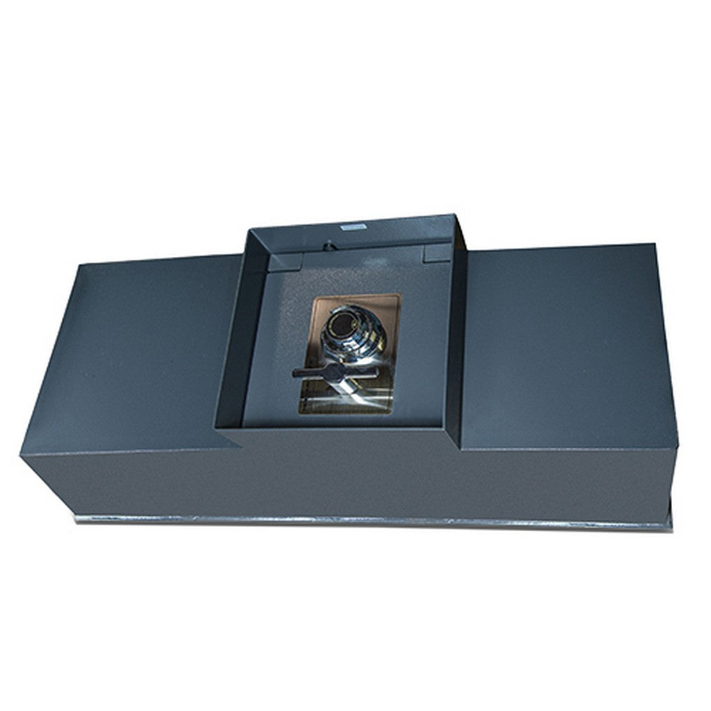 Hollon B6000 Floor Safe, B-Rated, Group 2 Dial Lock, 1/2″ Steel Door, 135 lbs