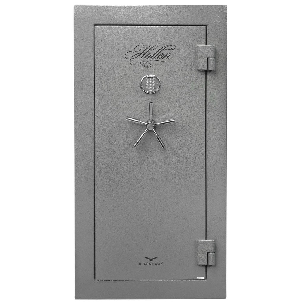 Hollon BHS-22E Black Hawk Gun Safe 90 Min Fire S&G Electronic Lock 22 Gun Gray