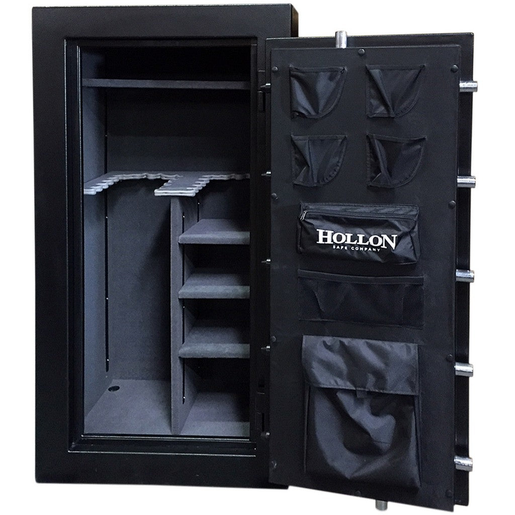Hollon Crescent Shield CS-24E 24-Gun Safe, 75 Min Fire Rated, Electronic Lock