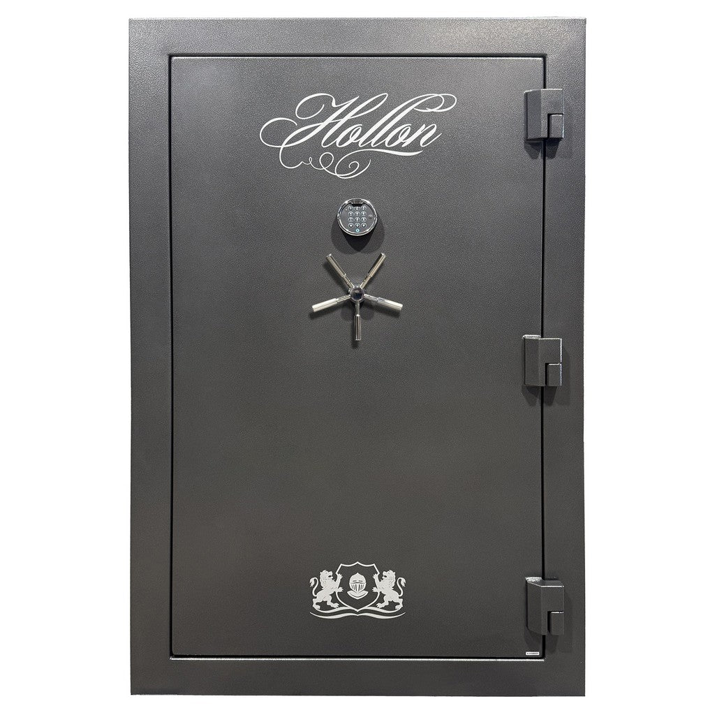 Hollon Crescent Shield CS-45E 45-Gun Safe, 75 Min Fire, Electronic Lock, Gray