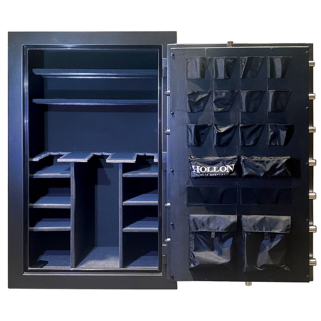 Hollon Crescent Shield CS-45E 45-Gun Safe, 75 Min Fire, Electronic Lock, Gray