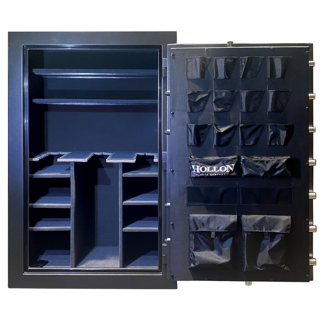 Hollon Crescent Shield CS-45C 45-Gun Safe, 75 Min Fire, Dial Lock, GunMetal Gray