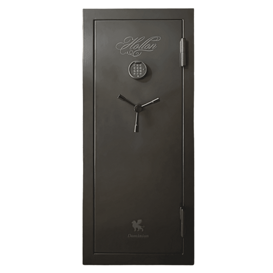 Hollon DOM-16E Dominion Series Gun Safe 45 Min Fire S&G Lock Dark Grey 16 Gun