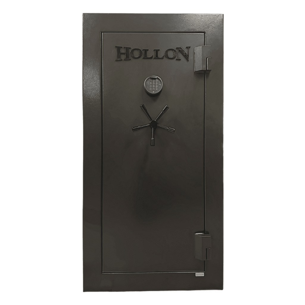Hollon DOM-22E Dominion Gun Safe 90 Min Fire S&G Electronic Lock Grey 22 Gun
