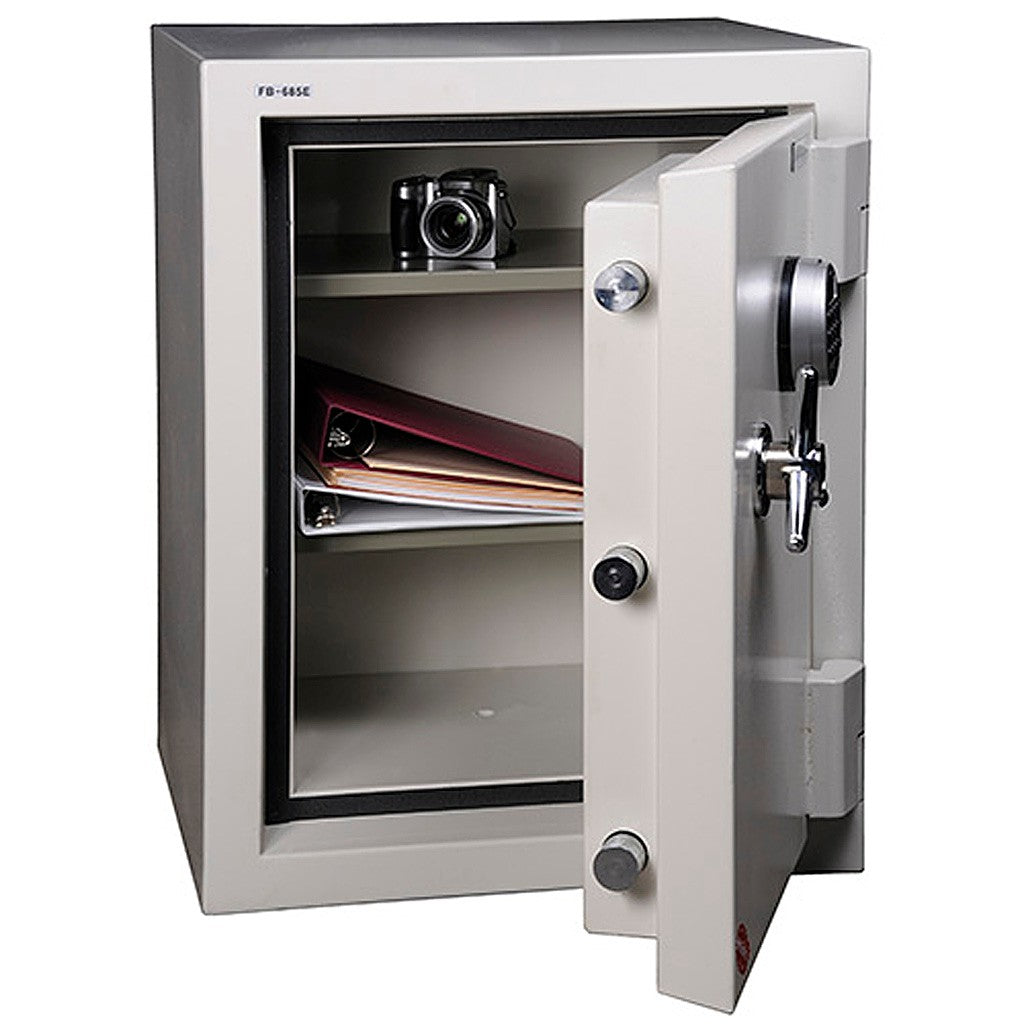 Hollon FB-685C Safe, 2-Hr Fireproof, Burglary Rated, Dial Lock, Vault Hinges