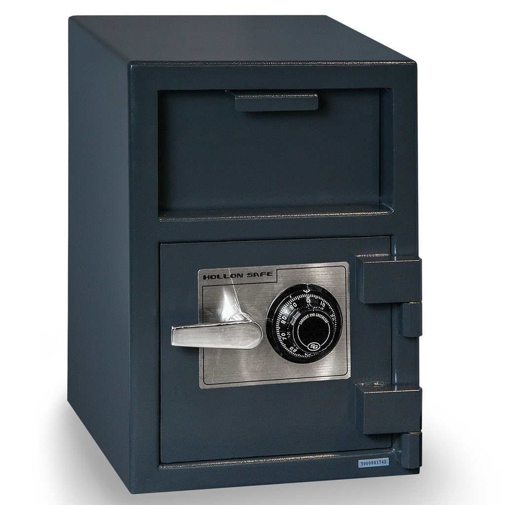 Hollon FD-2014C Drop Safe, B-Rated, Dial Lock, Anti-Fish Baffle, 90 lbs