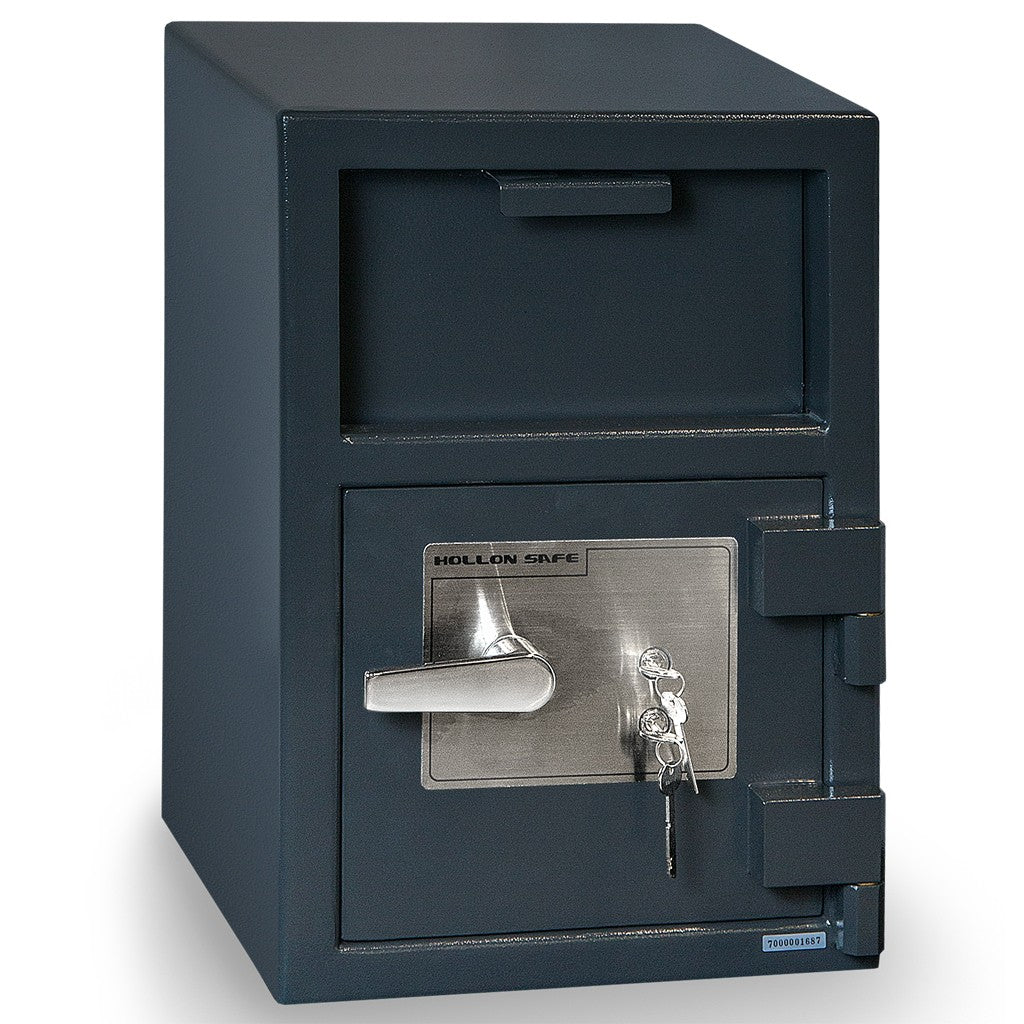 Hollon FD-2014K Drop Safe, B-Rated, Dual Key Lock, Anti-Fish Baffle, 90 lbs