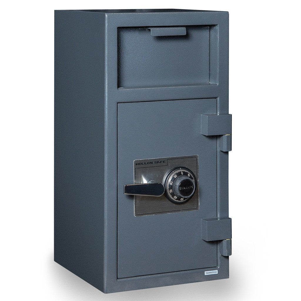 Hollon FD-2714C Drop Safe, B-Rated, Dial Lock, Anti-Fish Baffle, 115 lbs