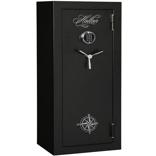 Hollon HGS-16E Gun Safe, 16 Guns, 45 Min Fire, 390 lbs, Electronic Lock