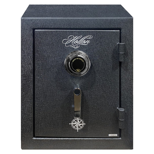 Hollon Hunter Series HGS-6C Pistol Safe, 45 Min Fire Rated, Dial Lock, Black