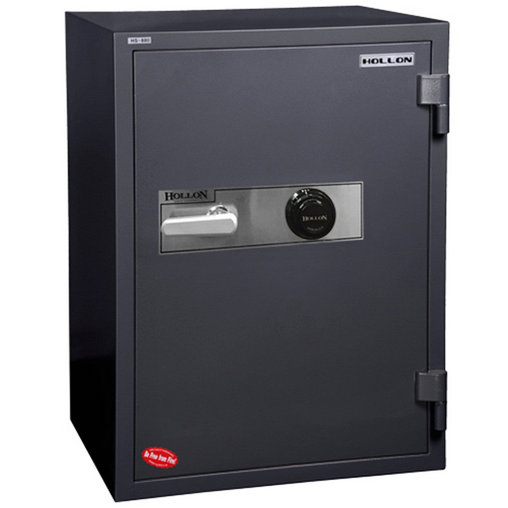 Hollon HS-880C Safe, 2-Hr Fireproof 1850°F, Dial Lock, Impact Rated, 374 lbs