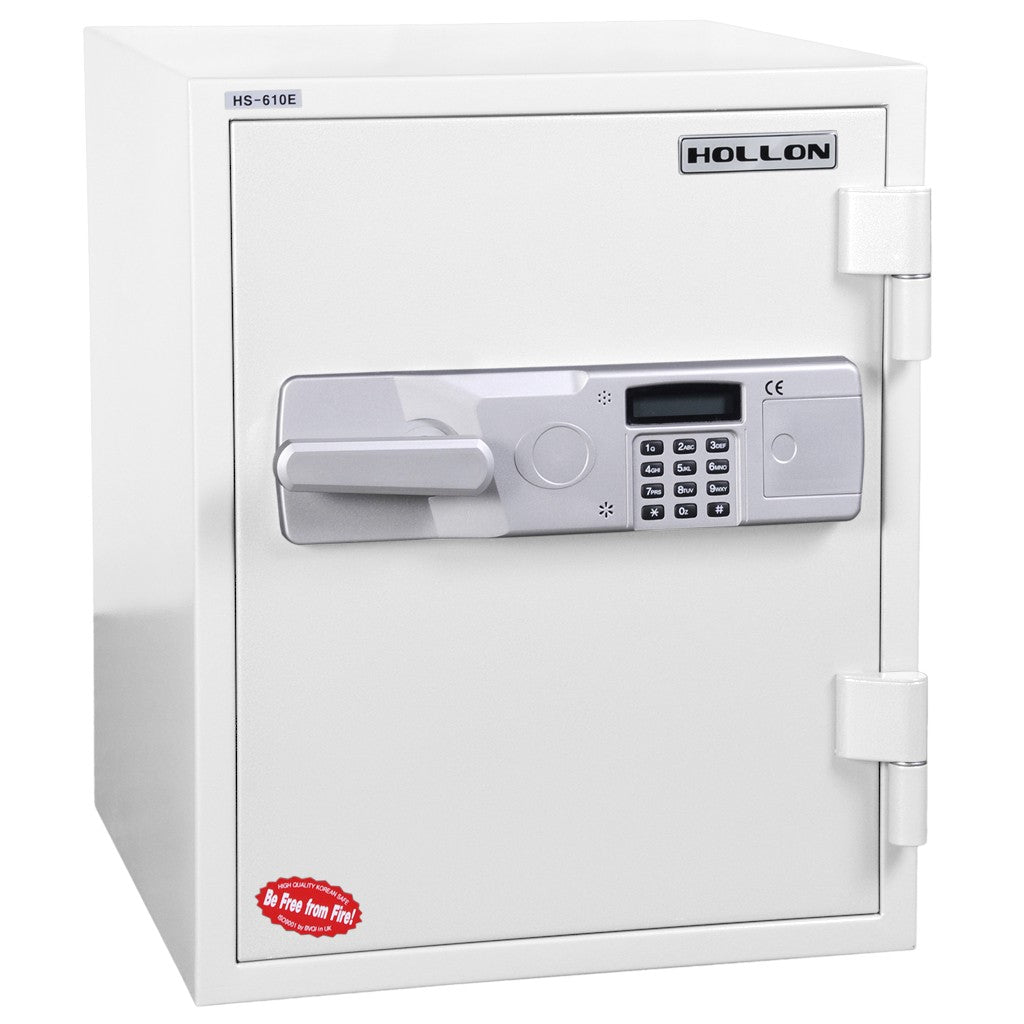 Hollon HS-610E Safe, 2-Hr Fireproof, Electronic Lock, Impact Rated, 187 lb