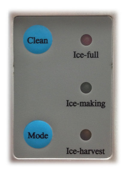 Sunpentown IM-60YUS 50 lb Built-In Ice Maker with Reversible Stainless Door