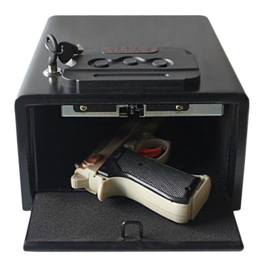 Hollon PB10 Pistol Safe with 3-Digit Push Button Lock