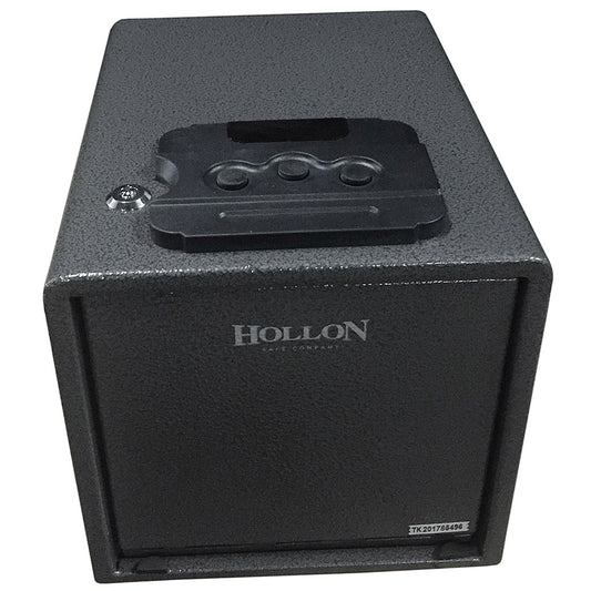 Hollon PB20 Pistol Safe Steel 3‑Digit Push Button Entry Override Key