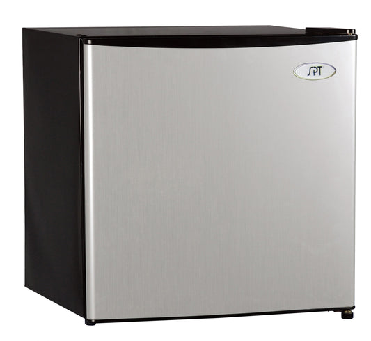 Sunpentown RF-172SS 1.7 cu. ft. Compact Stainless Refrigerator – Reversible Door