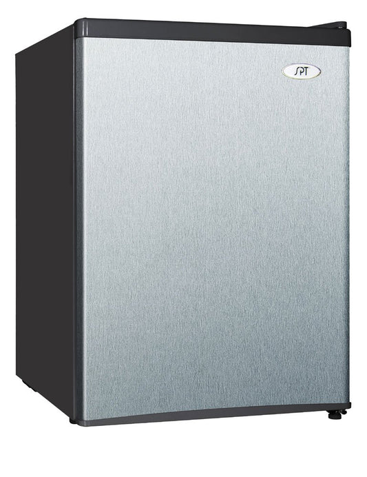 Sunpentown RF-244SS 2.4 cu. ft. Compact Refrigerator in Stainless Steel – Energy Star