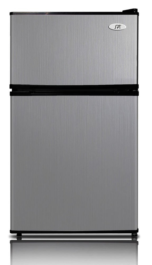 Sunpentown RF-314SS 3.1 cu.ft. Double Door Compact Refrigerator – Stainless Steel