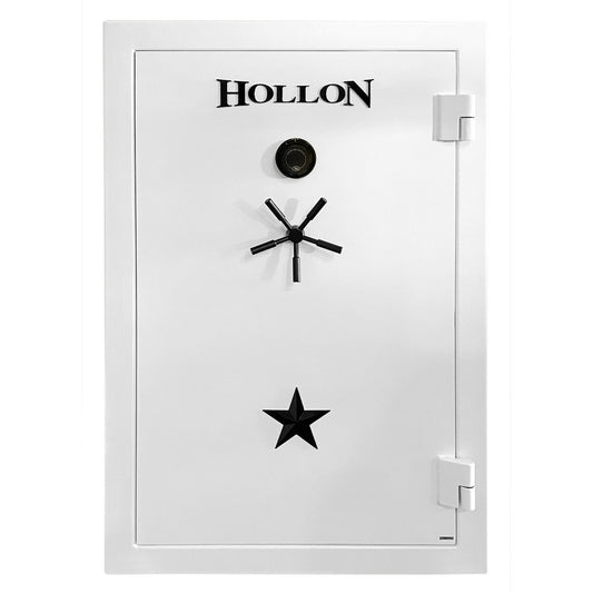Hollon RG‑39C Republic Gun Safe 39 Gun Dial Lock 120 Min Fire White 925 lb