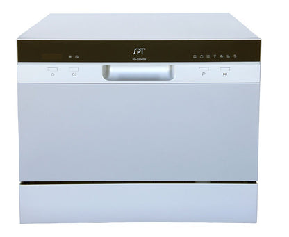 Sunpentown SD-2224DS Countertop Dishwasher with Delay Start – Silver