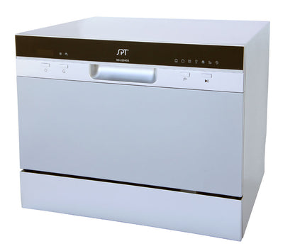 Sunpentown SD-2224DS Countertop Dishwasher with Delay Start – Silver