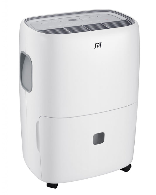 Sunpentown SD-54PE 50-Pint Dehumidifier with Built-In Pump – Quiet, ENERGY STAR Rated for Basements & Large Rooms