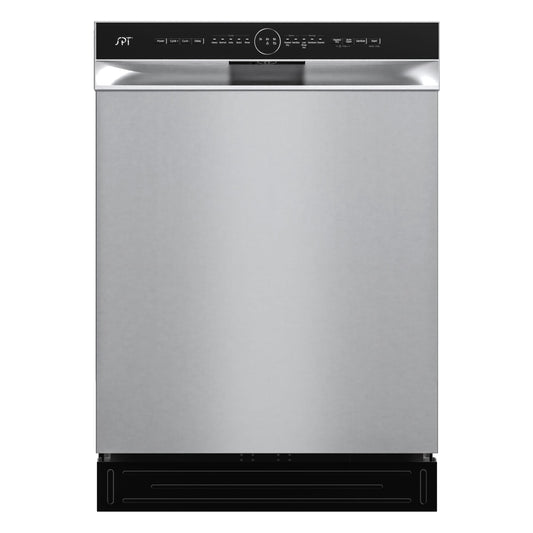 Sunpentown SD-6505SS 24″ Built-In Tall Tub Dishwasher with Smart Wash System & Lock Function