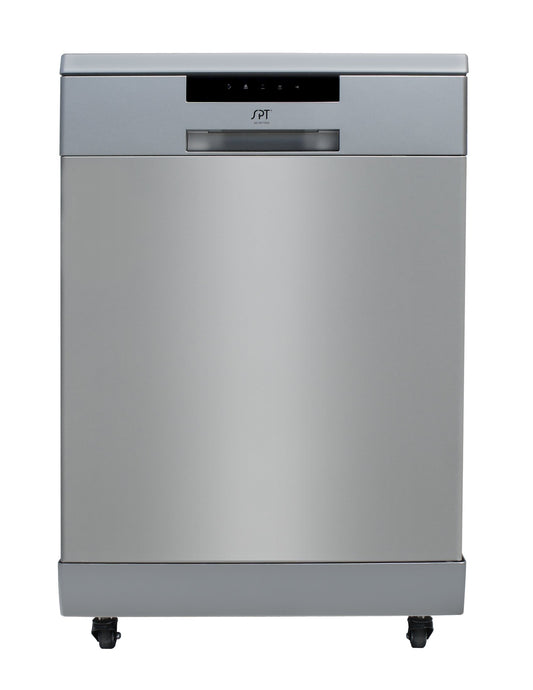 SPT SD-6513SS 24" Portable Stainless Steel Dishwasher – ENERGY STAR Rated