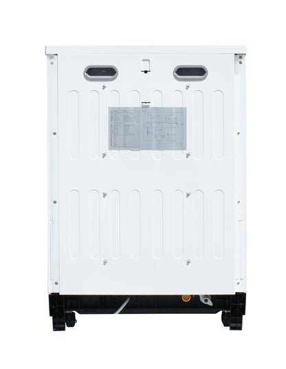 Sunpentown SD-6513W 24" Portable Stainless Steel Dishwasher – White