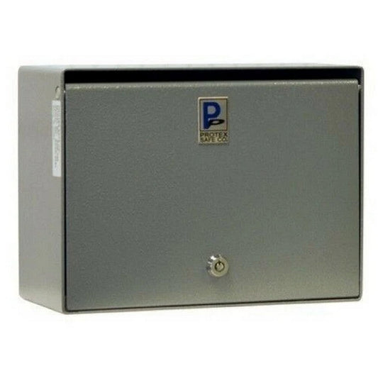 Protex SDB-250 Drop Safe, Tubular Lock, Anti-Fish, Compact, Grey Finish