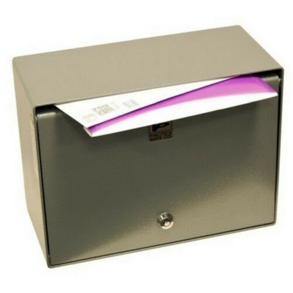 Protex SDB-250 Drop Safe, Tubular Lock, Anti-Fish, Compact, Grey Finish